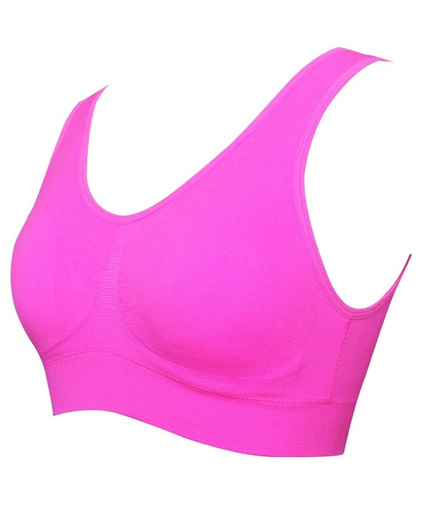 Women S Removable Padded Sports Bras Support Workout Yoga Bra Hot