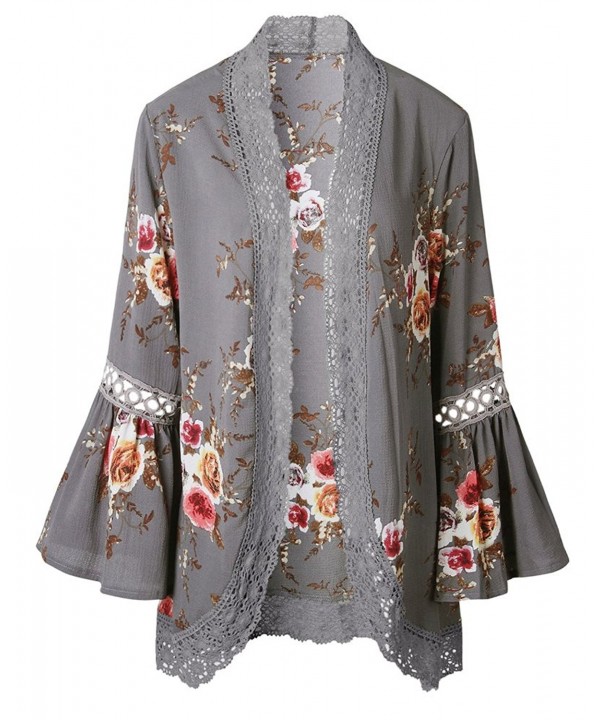 Payeel Cardigans Hollow Sleeve Kimono