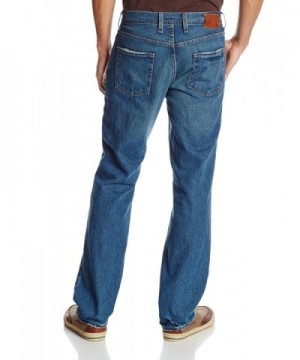 Men's 10-Year Wash Slim Fit 5-Pocket Denim Jean - Denim - C511GAIGZF1