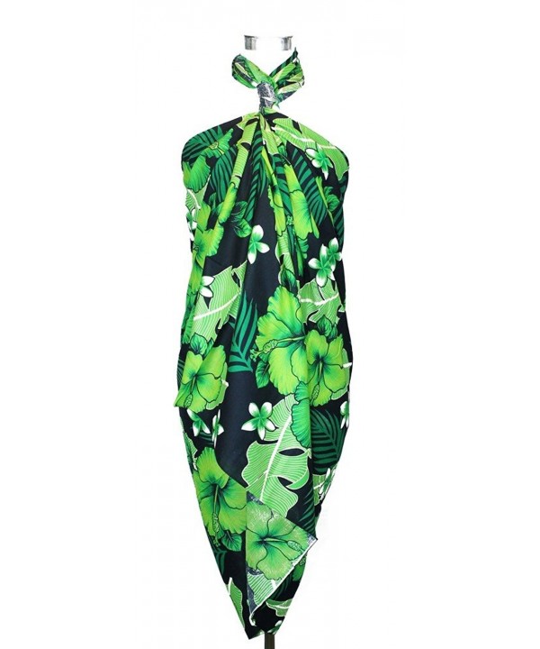 tropical sarong dress