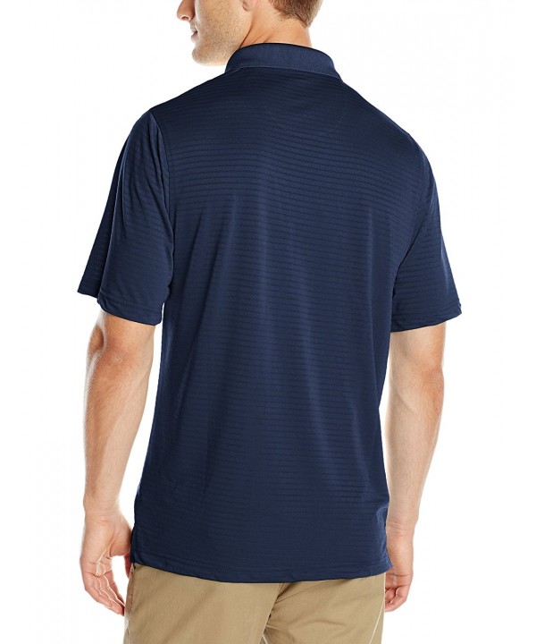 Men's Shadow Stripe Polo - Navy - CZ11KOWH83X