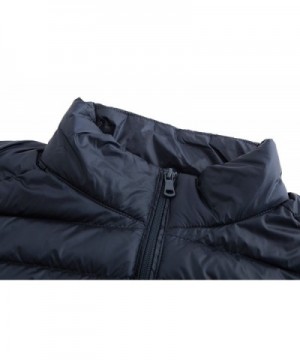 Men's Packable Puffer Down Vest Ultralight Waistcoat Full-Zip Jacket ...