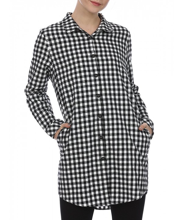 womens flannel shirt dress