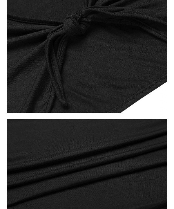 Womens Long Sleeve Crop Tops Soft Stretch Sexy Open Back Shirt Black Cy1804u95gm 8302