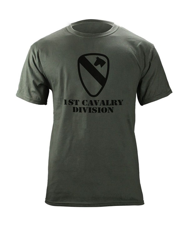 Cavalry Subdued Veteran T Shirt Green