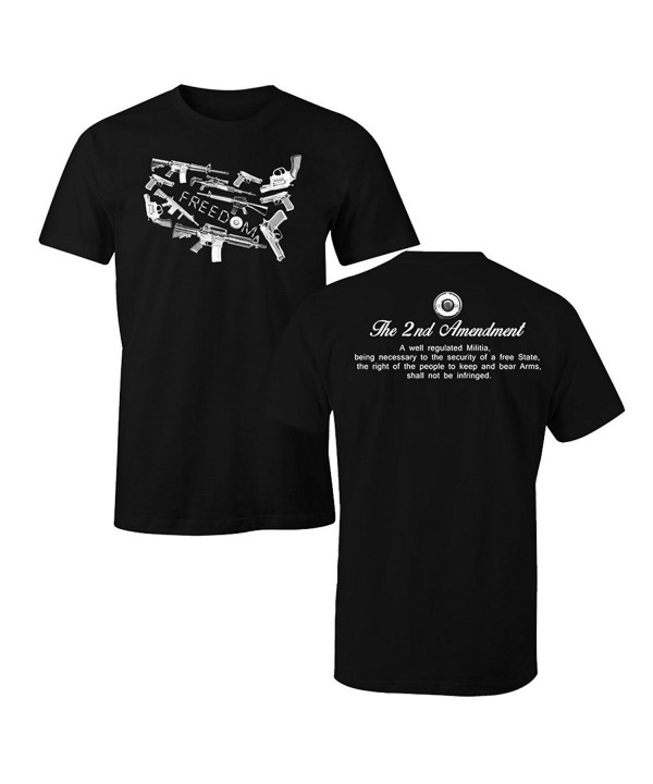 Freedom Rights to Bear Arms Second Amendment Men's T Shirt - CJ182G6E7EU