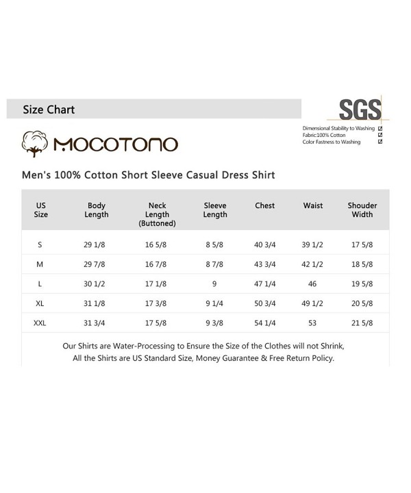 Men's Short Sleeve Oxford Button Down Casual Shirt - White - C21899NQXYI