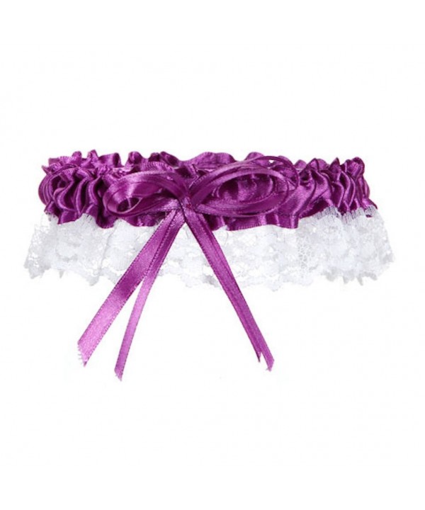 Victoria Lynn Garter Purple pieces