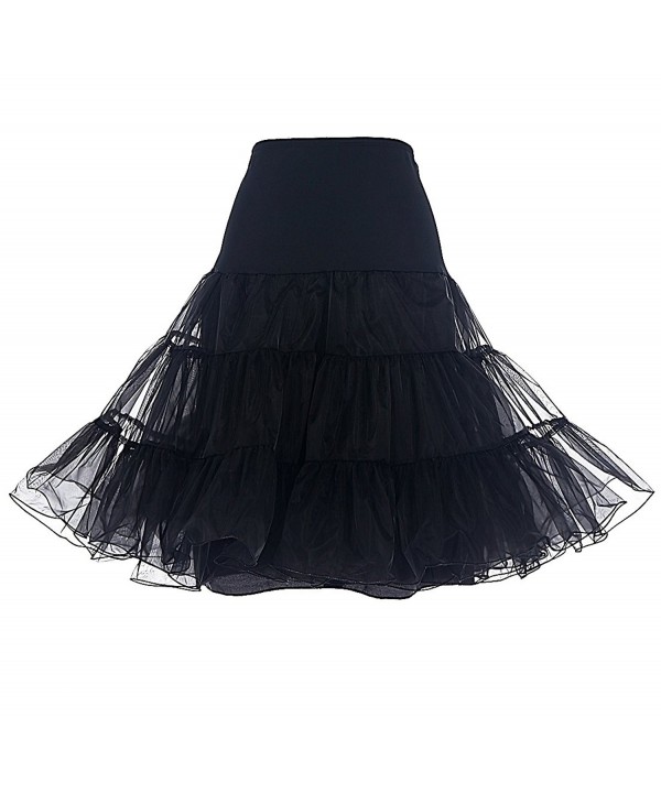 Women's Vintage Rockabilly Petticoat Skirt Tutu 1950s Underskirt ...