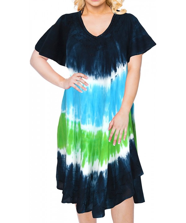 tie dye cover up dress