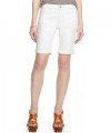 Mossimo Womens Mid Rise Bermuda Shorts