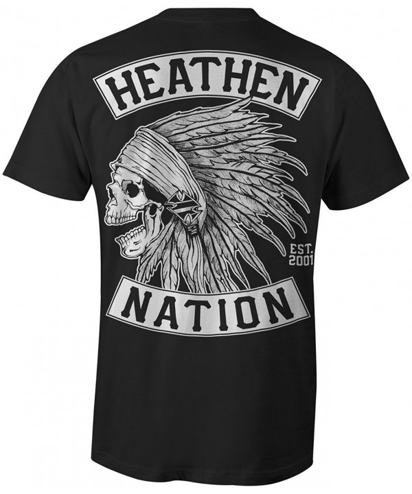 Heathen Mens Chief T Shirt Large