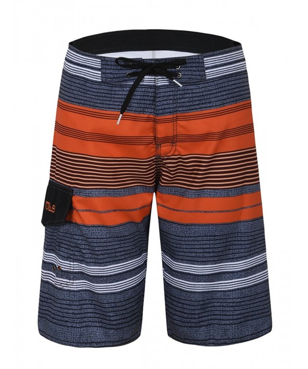 Nonwe Stripe Quick Board Shorts