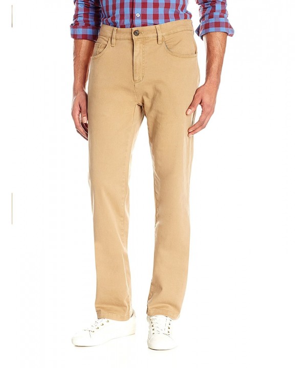 Men's 5-Pocket Chino Pant - Khaki - CP12KRW6J1B