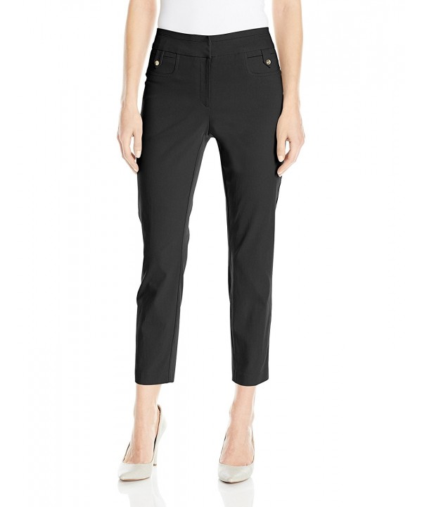 New York Women's Superstretch Fly Front Ankle Pant With Tab Pockets ...