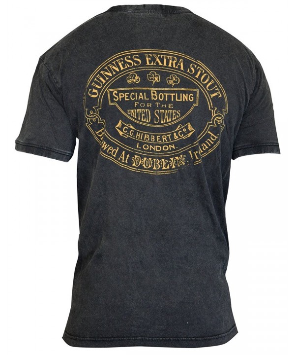 Guinness Distressed Trademark Label T-Shirt - CB11WJ3KZ35