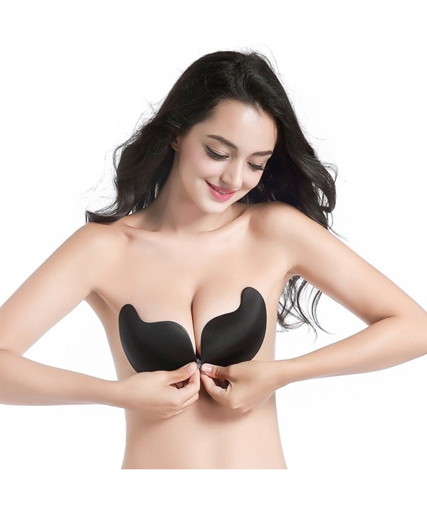 backless and strapless adhesive bra