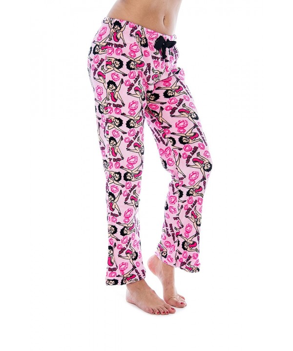 Womens Fleece Pajama Lounge Juniors Betty Boop Pants - 3-pk: Bettyboop ...