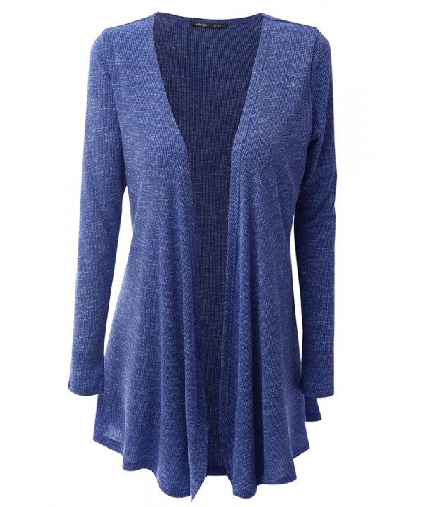 Women's Classic Open Front Lightweight Cardigan (Plus Size Available ...