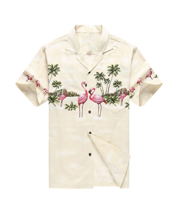 Hawaii Hawaiian Shirt Aloha Flamingos