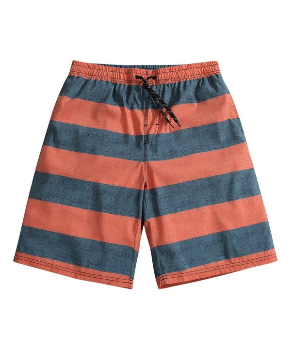 SULANG Lightweight Orange Stripes Shorts