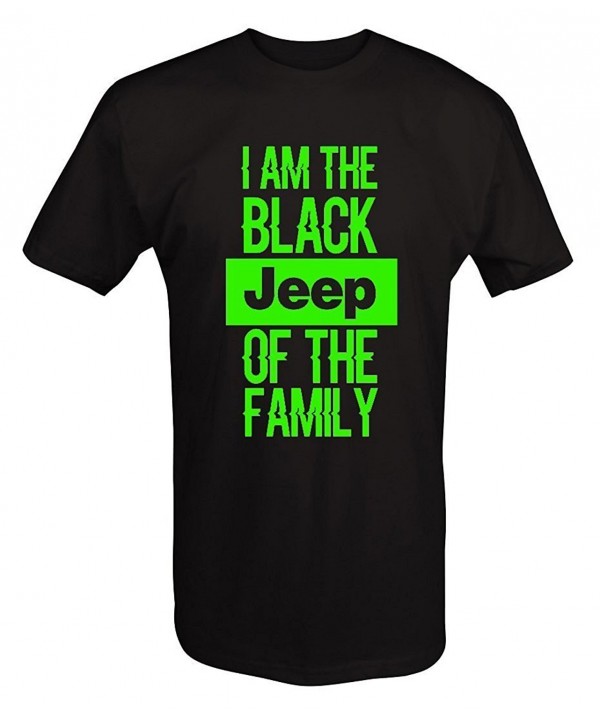 LIME Black Jeep Family shirt Xlarge